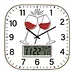 12 inch MDF wall clock